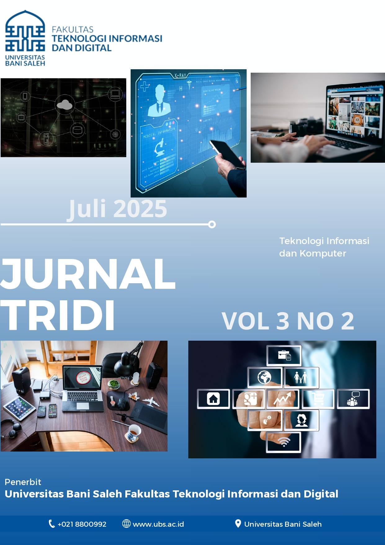 					View Vol. 3 No. 2 (2025): Teknologi Informasi dan Digital
				